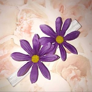 Posie Infant Flower Halo (Purple)